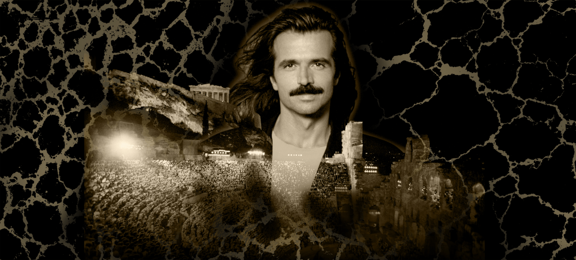 The Greek god of schmaltz, Yanni — not to be confused with Laurel or Yanny.